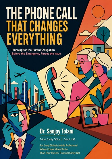 A5 cover of The Phone Call That Changes Everything by Dr. Sanjay Tolani